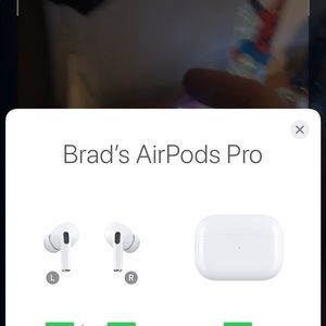 Black AirPod pros